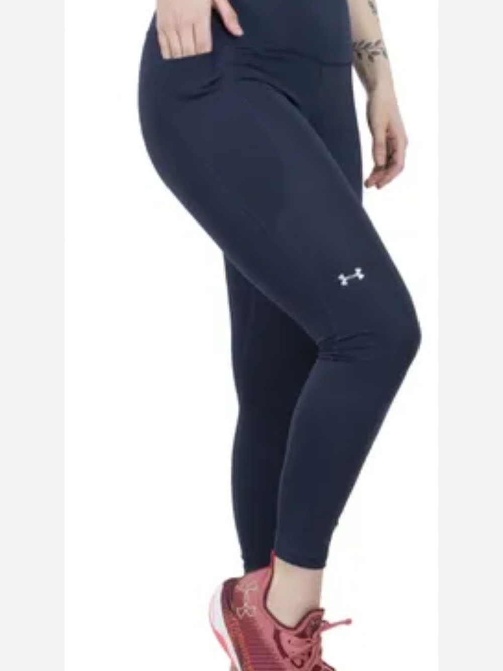 Under Armour Navy Performance Leggings with Pocket